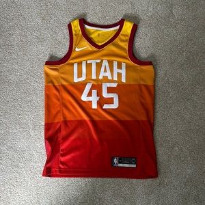 Donovan Mitchell Utah Jazz City Jersey Size Medium